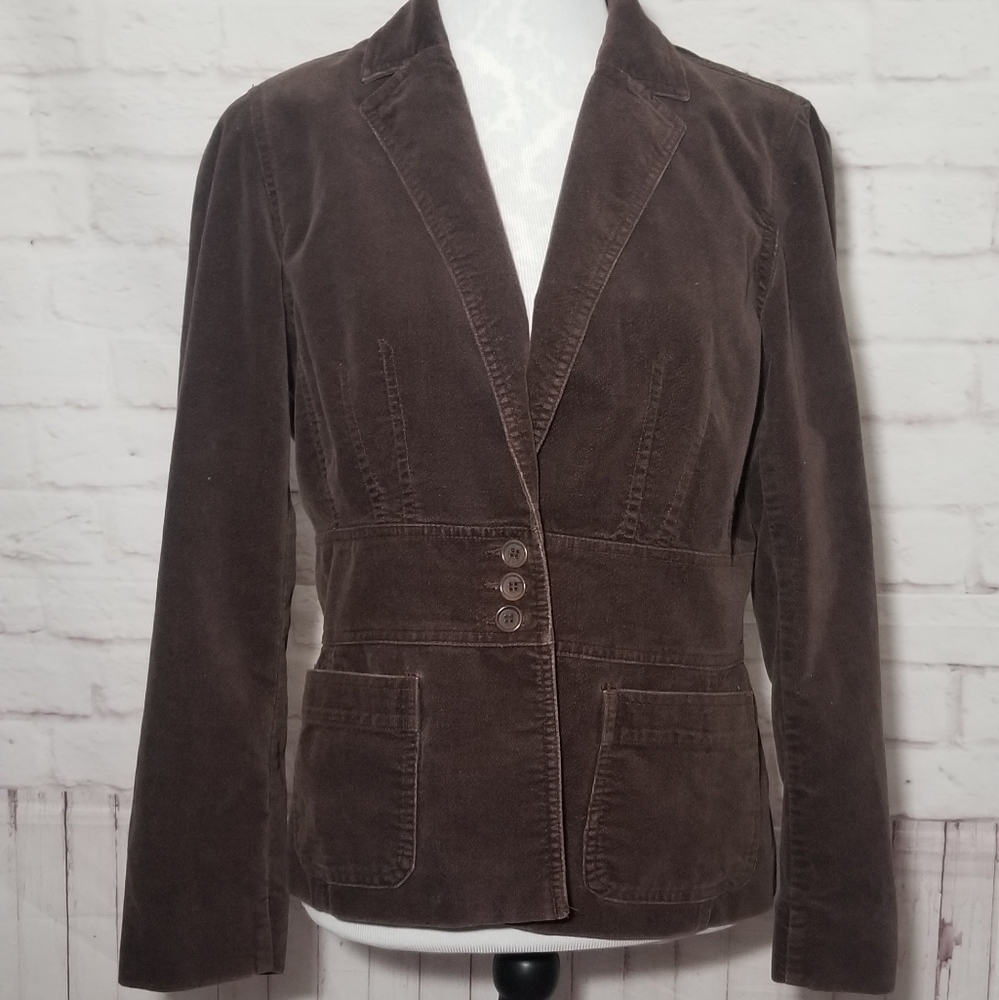 Brown blazer